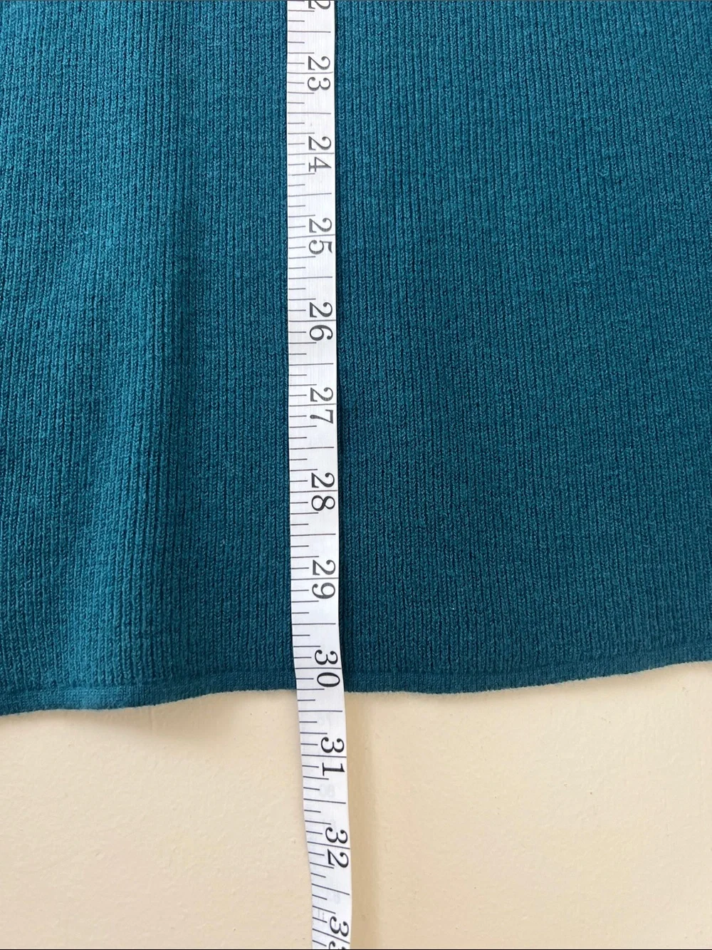 NWT Amour Vert Olympe Knit Pencil Skirt Forest Green Size XL